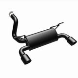 MagnaFlow 2018+ Jeep Wrangler 3.6L Dual Black Tip Axle-Back Exhaust