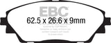 EBC 14+ Mazda 3 2.0 (Japan Build) Greenstuff Front Brake Pads