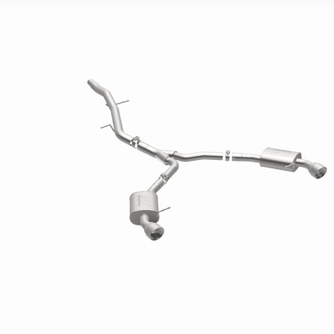 MagnaFlow 18-19 Audi A5 Dual Exit Polished Stainless CatBack Exhaust - 3in Main Piping Diameter