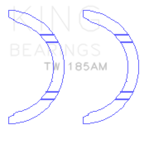 King Engine Bearings Toyota 1ZZ-FE Thrust Washer Set