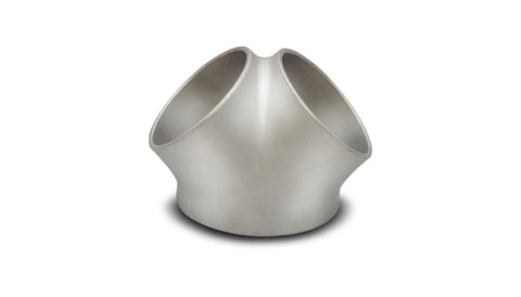 Vibrant 2-1 SS Merge Collectors (3in ID Inlet x 2 2.5in ID Outlet) - Sold Individually