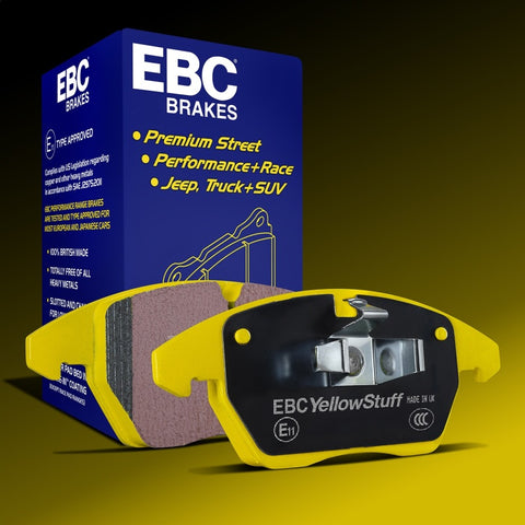 EBC 14+ Mercedes-Benz S550 4.7 Twin Turbo Yellowstuff Rear Brake Pads