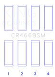 King Chrysler/Mitsubishi/Hyundai/Kia World Engine Connecting Rod Bearing Set - Size STD
