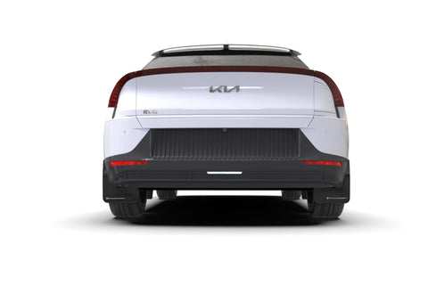 Rally Armor 22-25 Kia EV6 Black UR Mud Flap White Logo