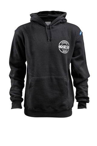 Sparco Sweatshirt Hooded S-Seal Blk Xlrg
