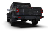 Rally Armor 19-25 Jeep JT Gladiator (Mojave/Rubicon) Black Mud Flap w/Grey Logo