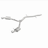 MagnaFlow 18-19 Audi A5 Dual Exit Polished Stainless CatBack Exhaust - 3in Main Piping Diameter