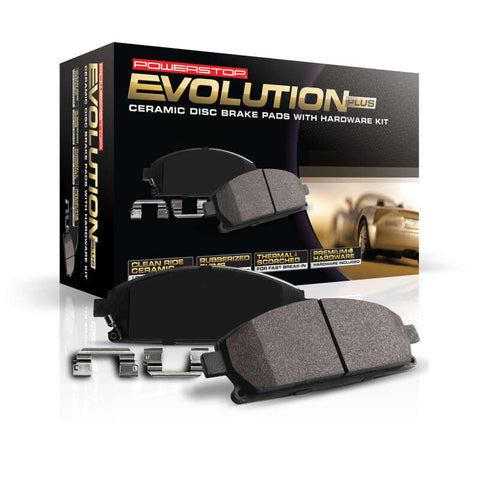 Power Stop 2019 Ford Ranger Rear Z17 Evolution Ceramic Brake Pads w/Hardware