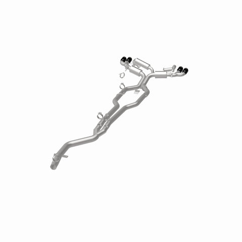 MagnaFlow BMW SPEQ Series Cat-Back Exhaust System Black Chrome