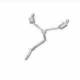 MagnaFlow 18-19 Audi A5 Dual Exit Polished Stainless CatBack Exhaust - 3in Main Piping Diameter