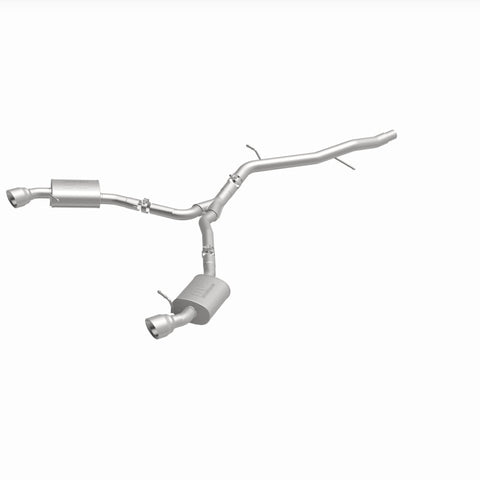 MagnaFlow 18-19 Audi A5 Dual Exit Polished Stainless CatBack Exhaust - 3in Main Piping Diameter