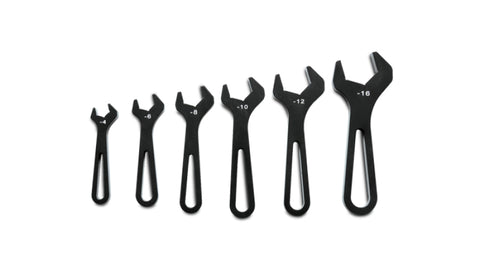 Vibrant Aluminum Wrench Set Set of 6 (AN-4 to AN-16)