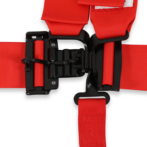 RaceQuip Red L & L 5pt Seat Belt