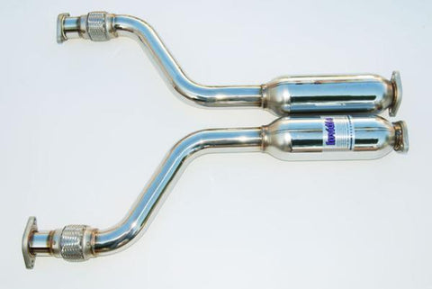 Invidia 03-08 Infiniti G35 Coupe Gemini Single Layer Titanium Tip Cat-back Exhaust