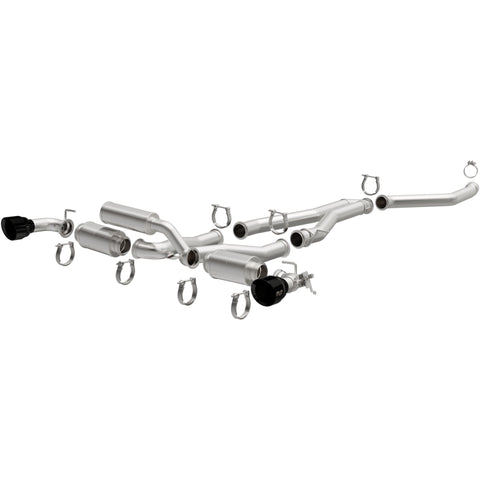 MagnaFlow 2020+ Toyota Supra SPEQ Series Cat-Back Performance Exhaust System w/ Black Chrome Tips