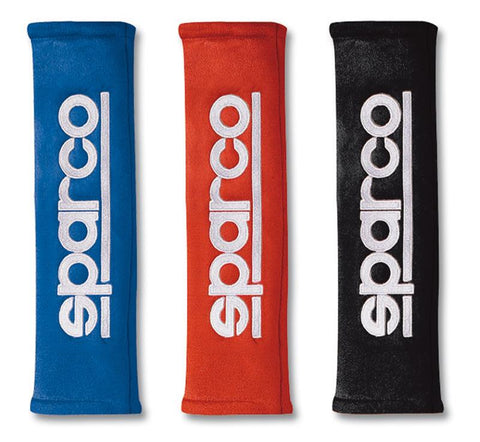 Sparco Belt Pad 2In Alcantara Blue