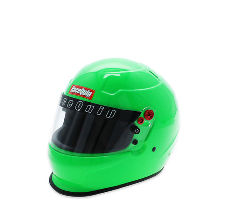 RaceQuip PRO25 SA2025 FLO GRN MED HELMET