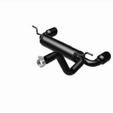 MagnaFlow 2018+ Jeep Wrangler 3.6L Dual Black Tip Axle-Back Exhaust