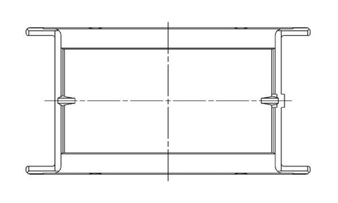 ACL Chevy 262/267/302/305/307/327/350 Race Series Standard Size Main Bearing Set