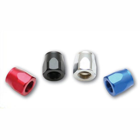 Vibrant -6AN Hose End Socket - Silver