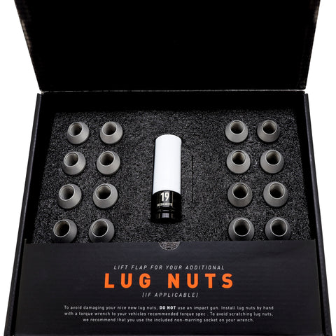 Mishimoto Steel Locking Lug Nuts M14x1.5 20pc Set Silver