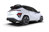 Rally Armor 24-25 Hyundai Kona N Line Black UR Mud Flap - White Logo