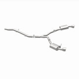 MagnaFlow 18-19 Audi A5 Dual Exit Polished Stainless CatBack Exhaust - 3in Main Piping Diameter