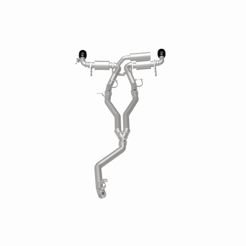 MagnaFlow 2020+ Toyota Supra SPEQ Series Cat-Back Performance Exhaust System w/ Black Chrome Tips