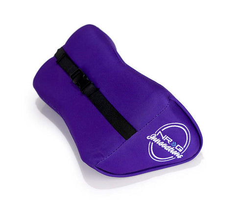NRG Memory Foam Neck Pillow For Any Seats- Purple