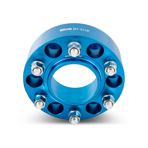 Mishimoto Wheel Spacers - 6x139.7 - 77.8 CB - 38.1mm - Blue