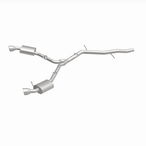 MagnaFlow 18-19 Audi A5 Dual Exit Polished Stainless CatBack Exhaust - 3in Main Piping Diameter