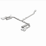 MagnaFlow 18-19 Toyota Camry XSE 2.5L (FWD) Street Series Cat-Back Exhaust w/4in Polished Quad Tips
