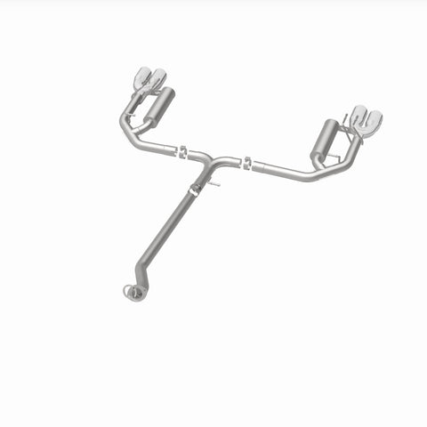 MagnaFlow 18-19 Toyota Camry XSE 2.5L (FWD) Street Series Cat-Back Exhaust w/4in Polished Quad Tips