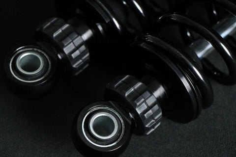 Ohlins 14-26 Harley FL Touring STX 36 Twin Blackline 12in Blk Reservoir Shocks - Heavy Duty Springs