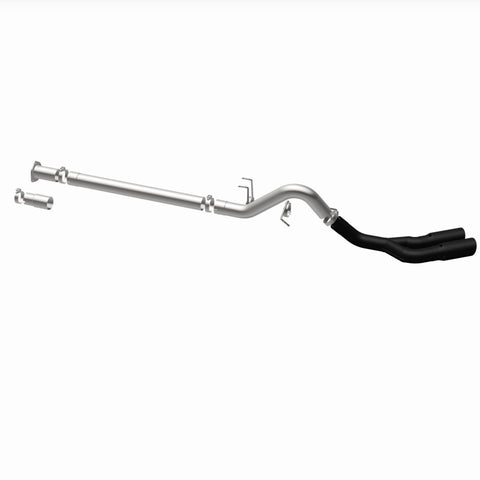 MagnaFlow 08-18 Ford F-250/F-350/F-450 4.6L/6.7 DPF-Back Black 4in Dual Single Rear Exit