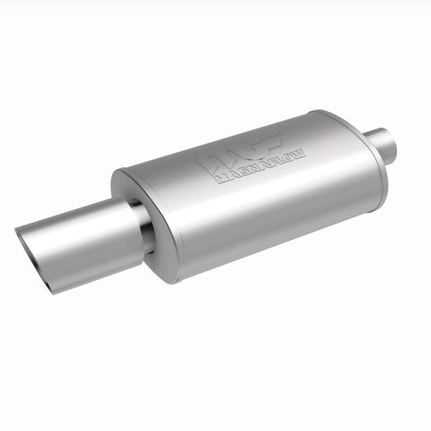 MagnaFlow Muffler W/Tip Mag Rs 14X5X8 2.25/4.