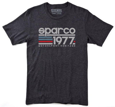 Sparco T-Shirt Vintage 77 Nvy Med