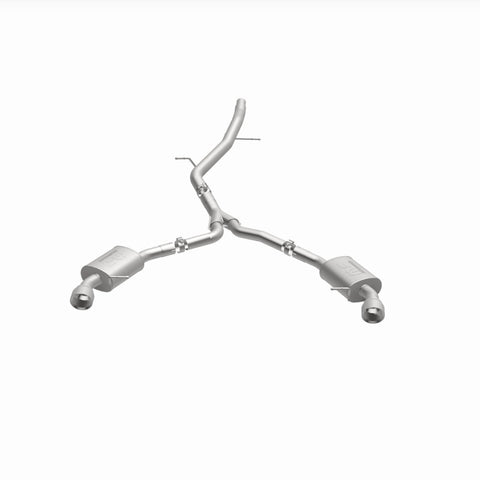 MagnaFlow 18-19 Audi A5 Dual Exit Polished Stainless CatBack Exhaust - 3in Main Piping Diameter