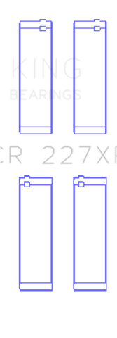 King Audi R8 4.2L/5.2L/Lamborghini Gallardo/Huracan V10 Coated Rod Bearing Set - Size STDX