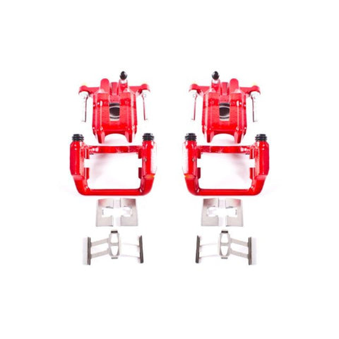 Power Stop 01-03 Acura CL Rear Red Calipers w/Brackets - Pair