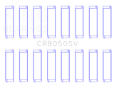 King Engine Bearings 11+ BMW S63/S63N/N63/N63N Rod Bearing Set - Size +.5mm