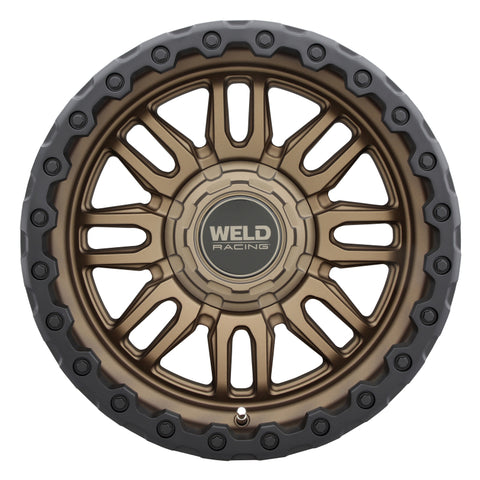 Weld Off-Road Swift 17x9in - 5x114.3 / 5x127 BP - ET-12 - 78.1mm CB- Satin Bronze Wheel & Black Ring