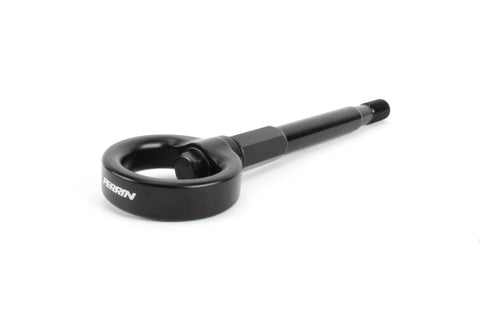 PERRIN 08-14 Subaru WRX/STI (Hatchback) Tow Hook Kit (Rear) - Black