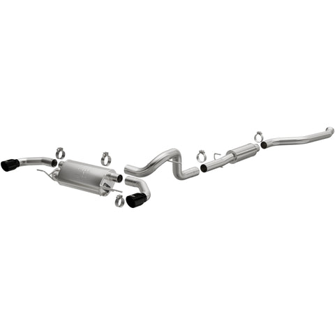 MagnaFlow 24-26 Ineos Grenadier Overland Series Black Chrome Cat-Back Performance Exhaust System