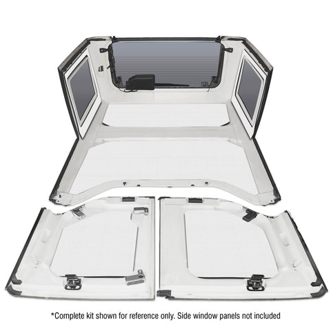 DEI 11-18 Jeep Wrangler JK 4-Door Boom Mat Headliner - 4 Piece - White