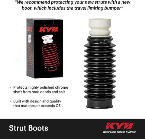 KYB Shocks & Struts Strut Boots Front & Rear ACURA RDX 2007-11 ASUNA Sunfire 1993-94 AUDI 80/90 Seri
