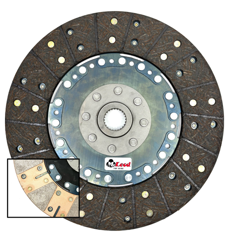 McLeod Racing RST HD Twin w/ Steel Flywheel - 97-15 GM LS 6 Bolt Crank - 1-1/8 x 26 Spline - 168T