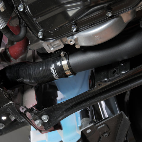 Mishimoto 2023+ Toyota GR Corolla Intercooler & Pipe Kit - Silver Cooler - Red Pipes