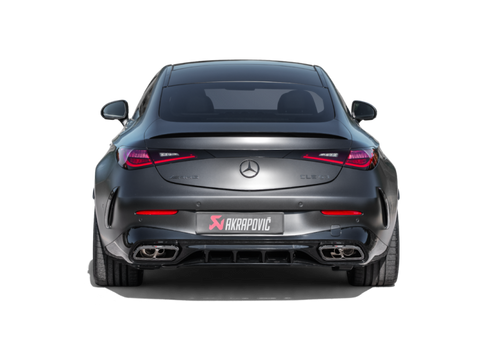 Akrapovic 24-26 Mercedes Benz CLE 53 4MATIC / Cabriolet (C236 / A236) Titanium Slip On Exhaust