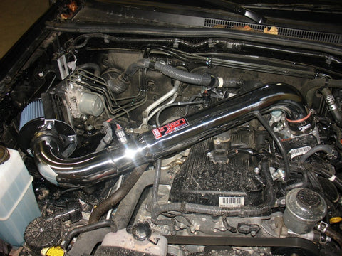 Injen 05-20 Toyota Tacoma 2.7L Wrinkle Blk Power-Flow Air Intake w/MR Tech/Heat Shield/Nano Filter